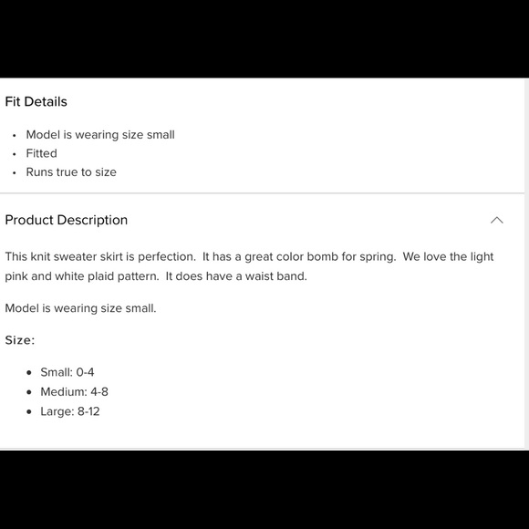 NWOT English Factory Pink and white skirt - Picture 11 of 11